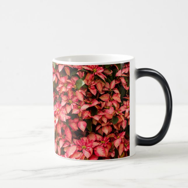 Mug Magic Fleur de Noël "Poinsettia" (Droite)