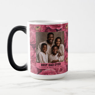 Mug Magic Fleur de Ranunculus botanique Joyeuse Fête des Pèr