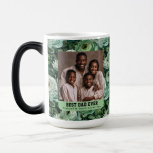 Mug Magic Fleur de Ranunculus intemporelle Photo de papa Chi