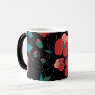 Mug Magic Fleur sauvage Wonderland | motif de fleurs stylisé