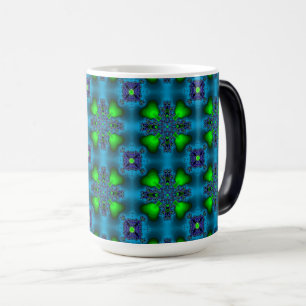 Mug Magic Fleurs Artdeco dans le style rétro