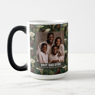 Mug Magic Fleurs de callas victoriennes Photo pour papa pour