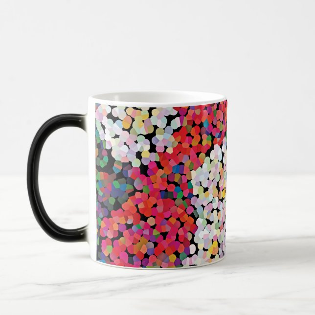 Mug Magic Fleurs de cristal rouge (Gauche)