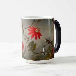 Mug Magic Fleurs de passion avec tête de colibris