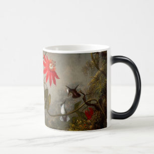 Mug Magic Fleurs de passion avec tête de colibris
