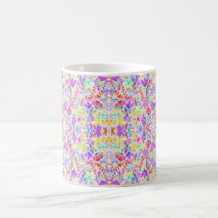 Mug Magic Fleurs pastel abstraites
