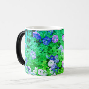 Mug Magic Fleurs violettes Jardin de printemps Petunia Flora
