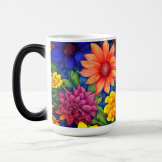 Mug Magic Floral Abstrait #796 -