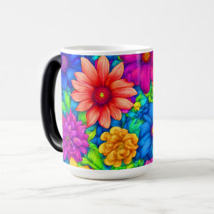 Mug Magic Floral Abstrait n° 5 -