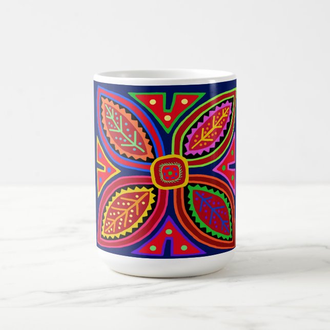 Mug Magic Flore indienne de Kuna (Centre)