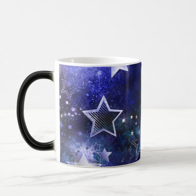 Mug Magic Fond spatial avec étoiles (Gauche)