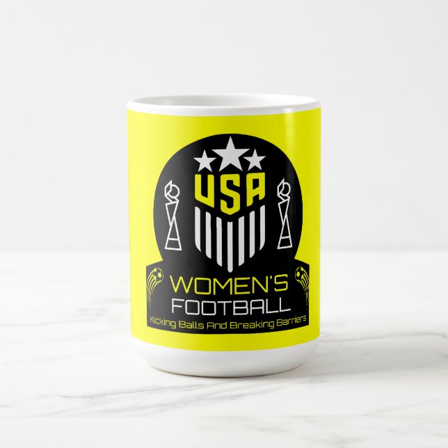 Mug Magic Football féminin américain (Centre)