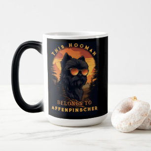 Mug Magic Funny Affenpinscher chien parent personnalisé