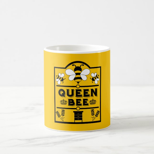 Mug Magic Funny Apiary Honey Queen Bee (Centre)