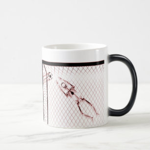MUG MAGIC GARDIEN DE BUT SQUELETTIQUE DU FOOTBALL DE RAYON X