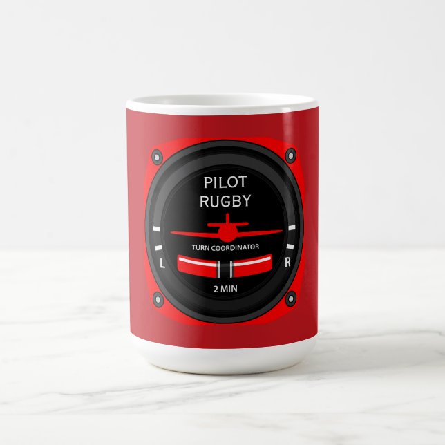 Mug Magic Geek aéronautique pilote (Centre)