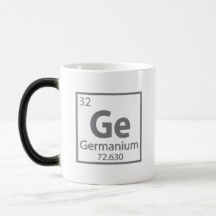 Mug Magic Germanium - Tableau périodique scientifique allema