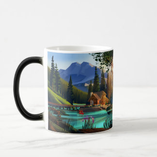Mug Magic gîte de montagne avec couple kayak