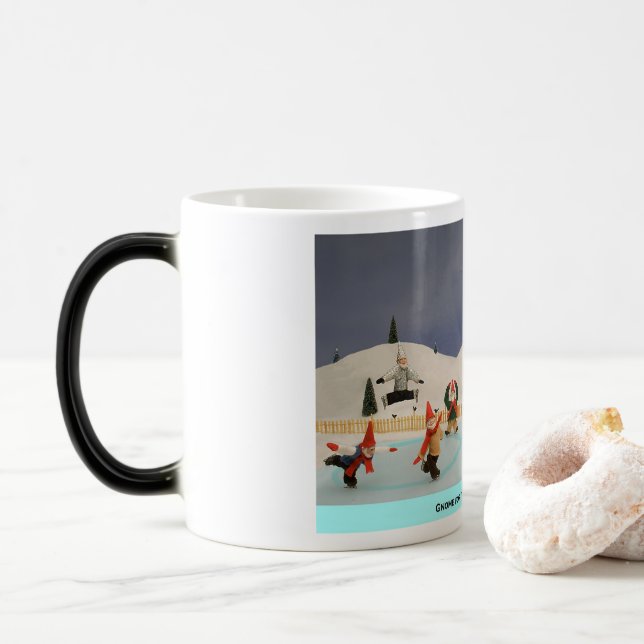 Mug Magic Gnome pour les fêtes Café/Mug à boire (Avec donut)