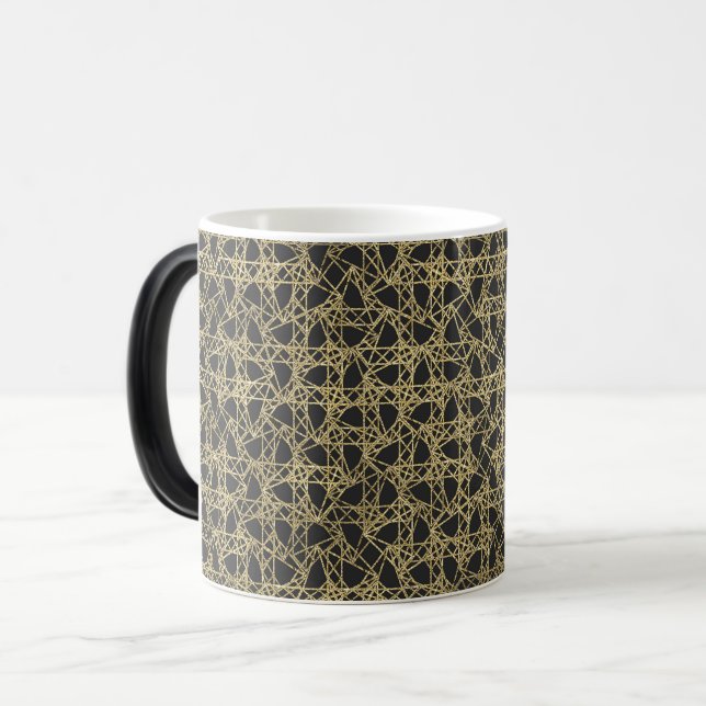Mug Magic Gold Scratch Golden Modern Glamor Unique Élégant (Devant gauche)
