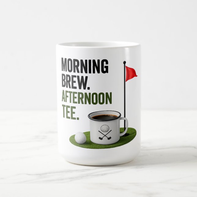 Mug Magic Golf café quotidien  (Centre)