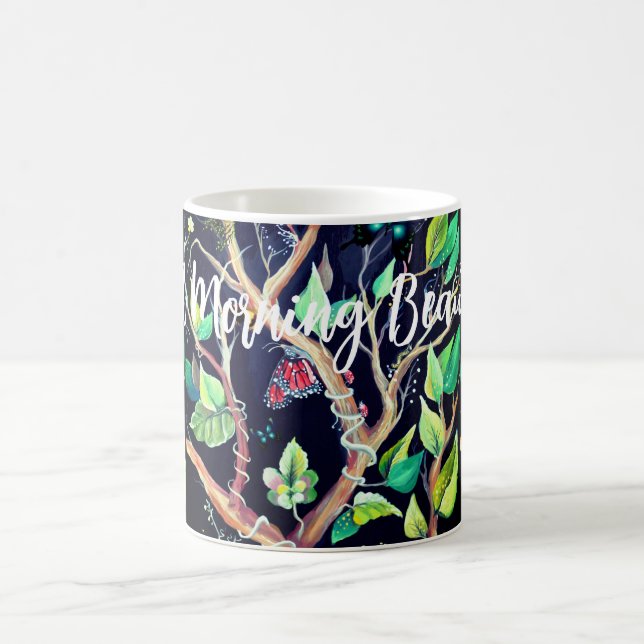 Mug Magic Good Morning Beautiful - Aquarelle Nature (Centre)