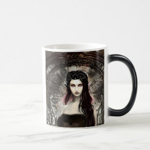 Mug Magic Gothique Steampunk Fallen Angel AI Art
