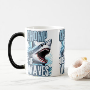 Mug Magic Graffiti urbain pour la coupe de requins noirs et