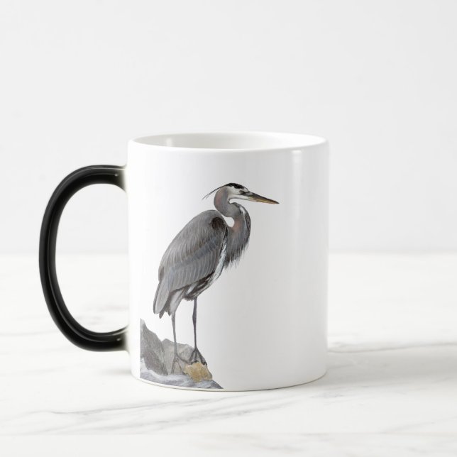 Mug Magic Grand héron bleu (Gauche)