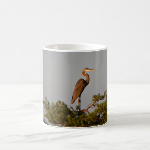 Mug Magic Grand Héron Bleu sur le sommet de l'arbre