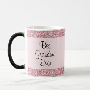 Mug Magic Grand-mère Rose Gold Parties scintillant Meilleure