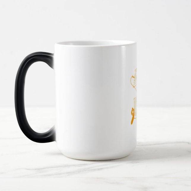 Mug Magic Grandfather Quotes | Fishing Cool Dad (Gauche)