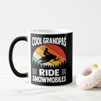 Mug Magic Grandpas cool Circuler Motoneige Garndpa
