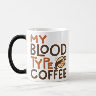 Mug Magic Graphique du groupe sanguin Café pour le cadeau d'