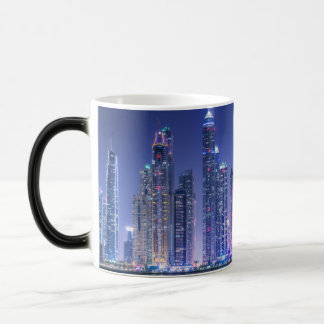 Mug Magic gratte-ciel moderne de Dubaï Corniche