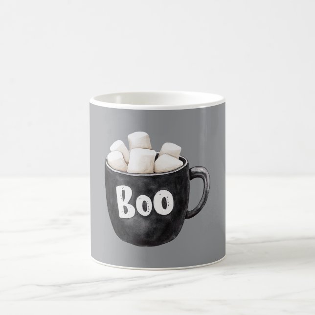 Mug Magic Guimauves Grises Noires Boo (Centre)