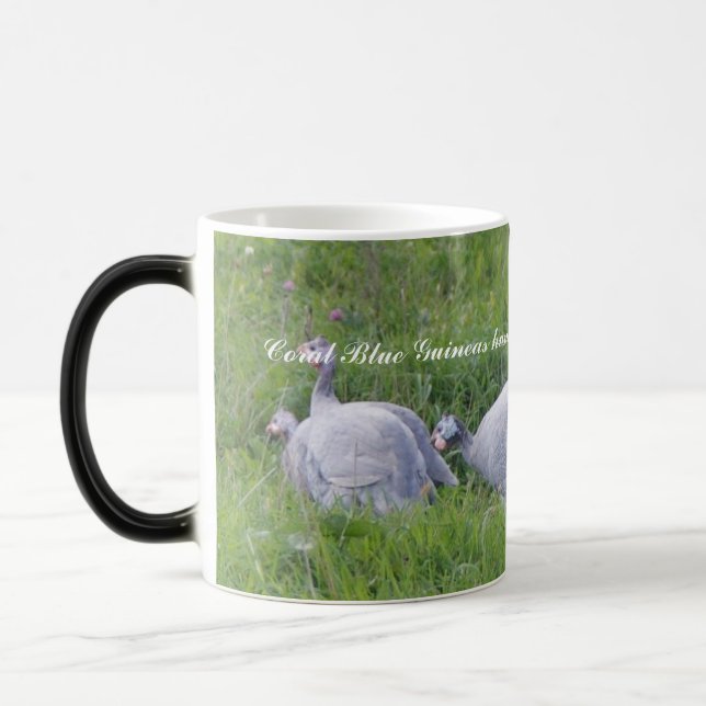 Mug Magic Guinée bleue de corail (Gauche)