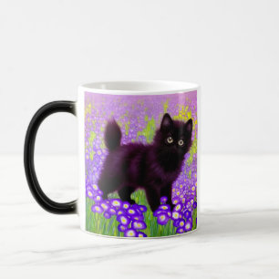 Mug Magic Gustav Klimt Black Kitten