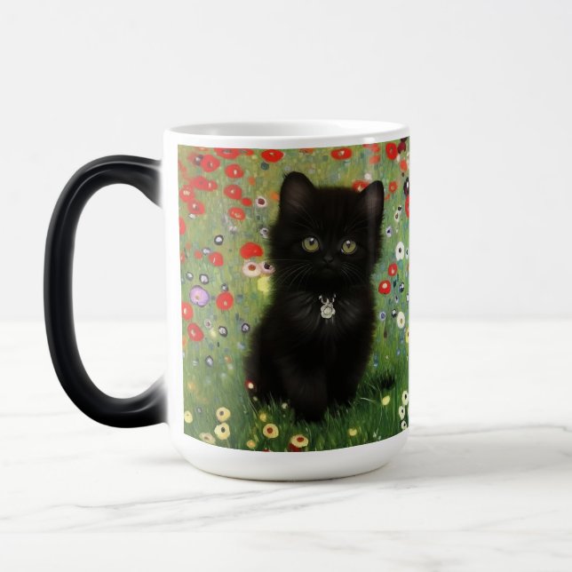 Mug Magic Gustav Klimt Kitten (Gauche)