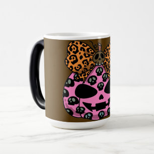 Mug Magic Halloween, motif crâne, visage citrouille, moderne