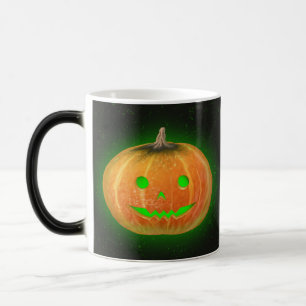 Mug Magic Halloween Spooktacular Sourire de citrouille Lumiè
