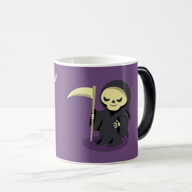 Mug Magic Halloween Squelette Dracula Mummy Griffe Reaper (Devant droit)