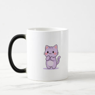 Mug Magic Happy Cat Cute Cartoon Character