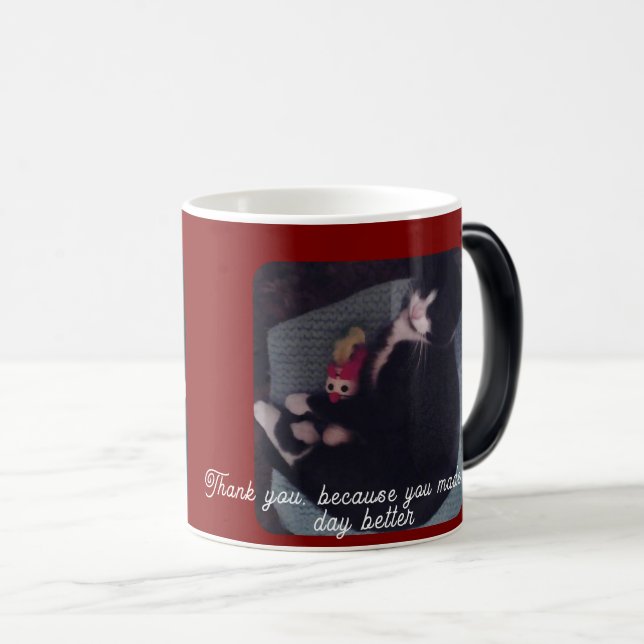 Mug Magic Happy Meow Day ,Cat Lovers (Devant droit)