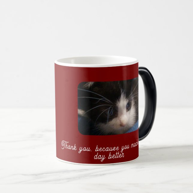 Mug Magic Happy Meow Day ,Cat Lovers (Devant droit)