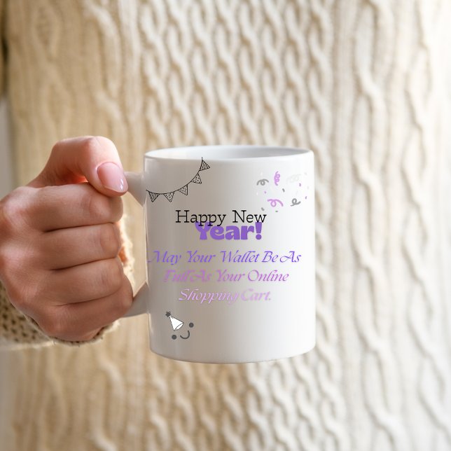 Mug Magic Happy New Year 2026 Funny Quote Gift, (#HappyNewYear #FunnyGift #CuteDesign #HolidayGifts #GiftIdeas #PositiveVibes #OfficeGift )