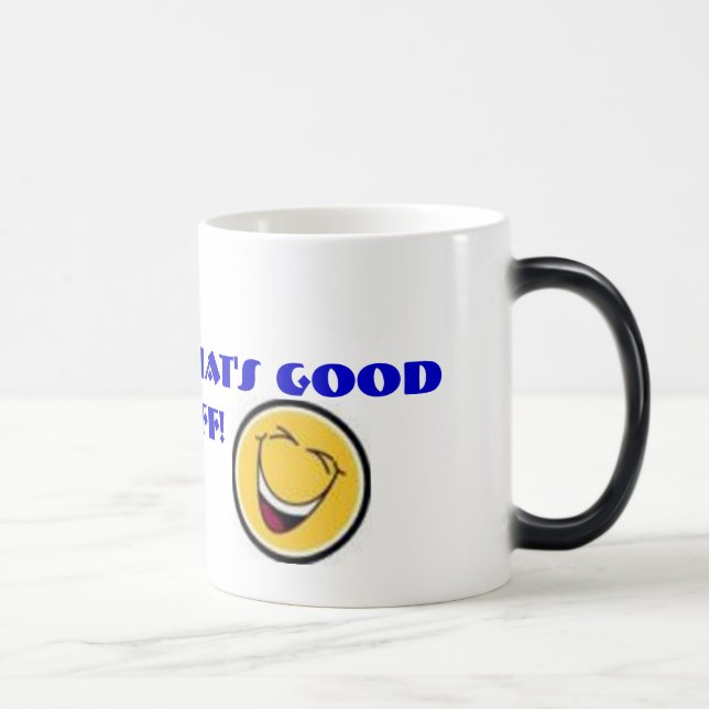 Mug Magic happyface, happyface, MmMmM….c'est bonne substance (Droite)