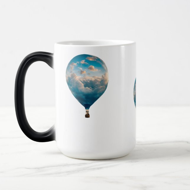 Mug Magic Hauteur en hausse : boule d'aventure à bulle d'air (Gauche)