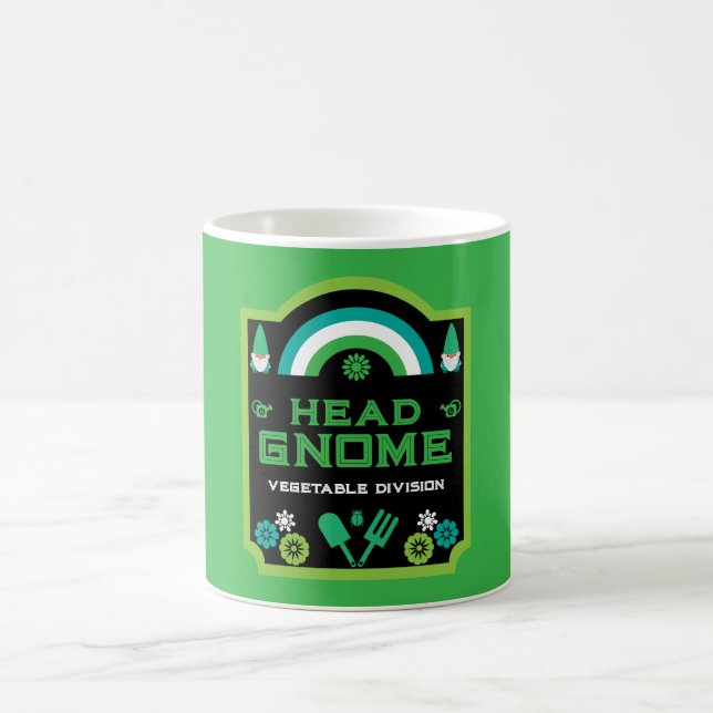 Mug Magic Head Garden Gnome Gardener (Centre)