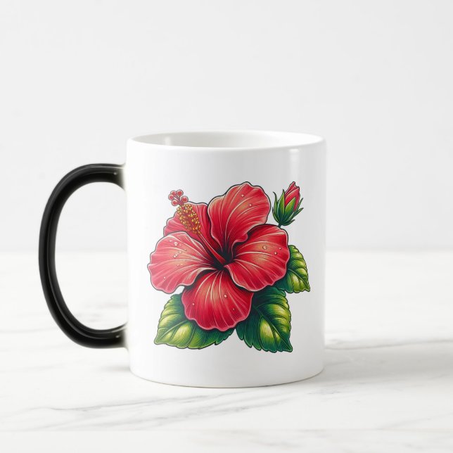 Mug Magic Hébiscus fleur Morphage (Gauche)